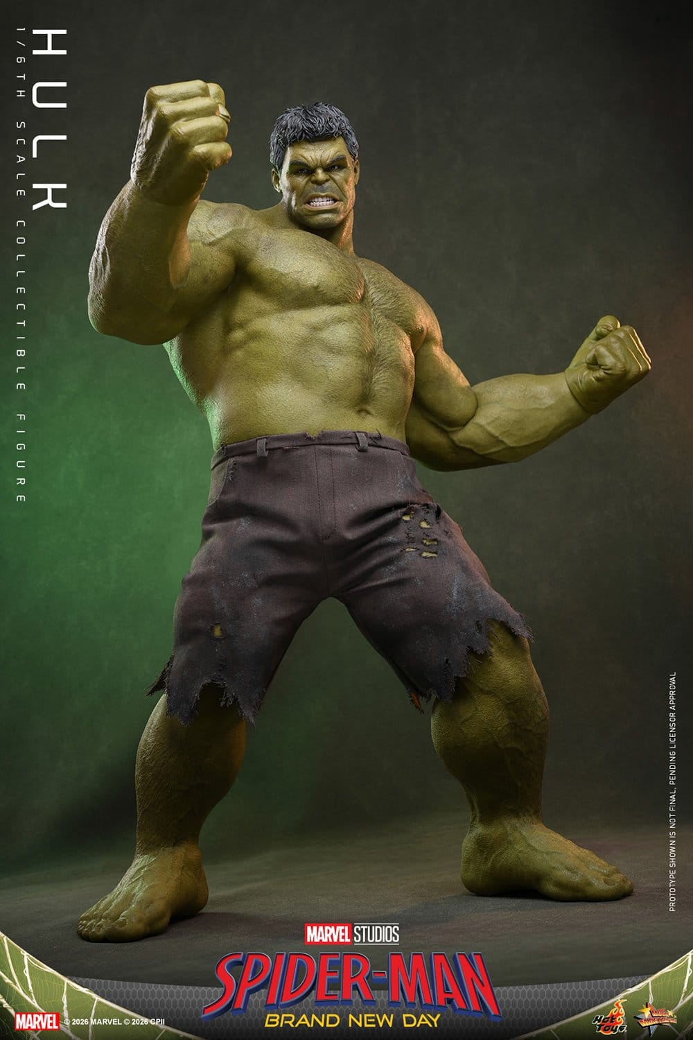 Marvel's Spider-Man: Brand New Day - Hulk Hot Toys Action Figure 1/6 scale