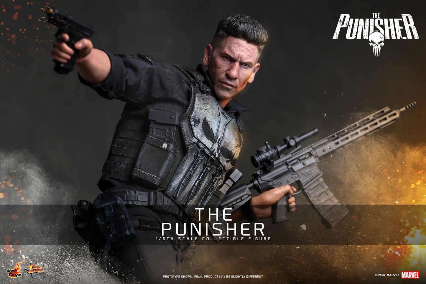 Marvel's Spider-Man: Brand New Day - The Punisher Hot Toys Action Figure 1/6 scale