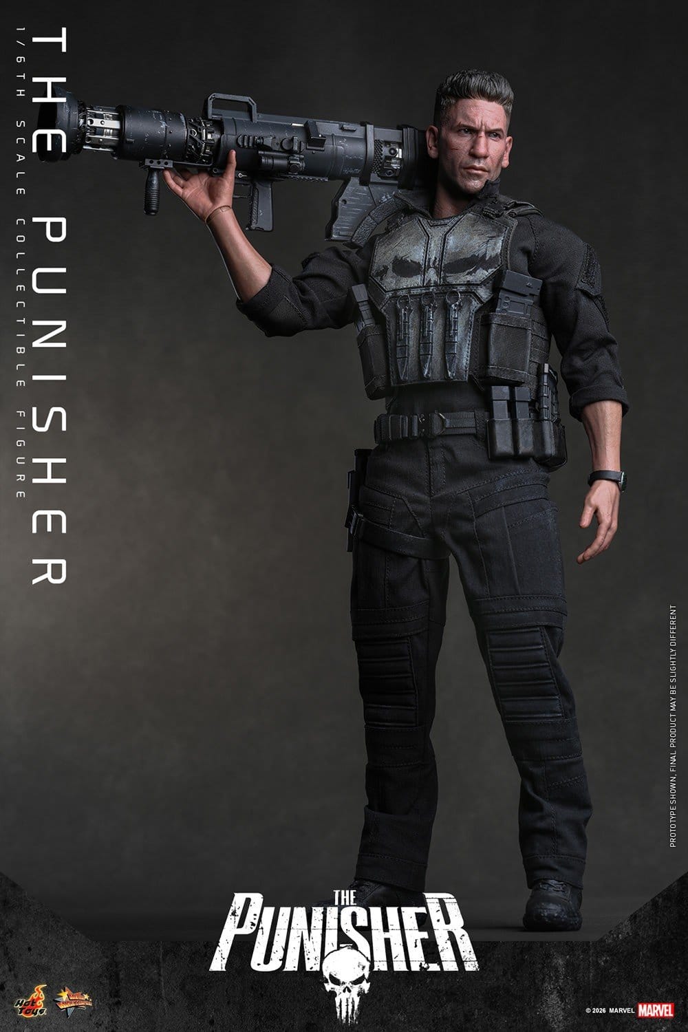 Marvel's Spider-Man: Brand New Day - The Punisher Hot Toys Action Figure 1/6 scale