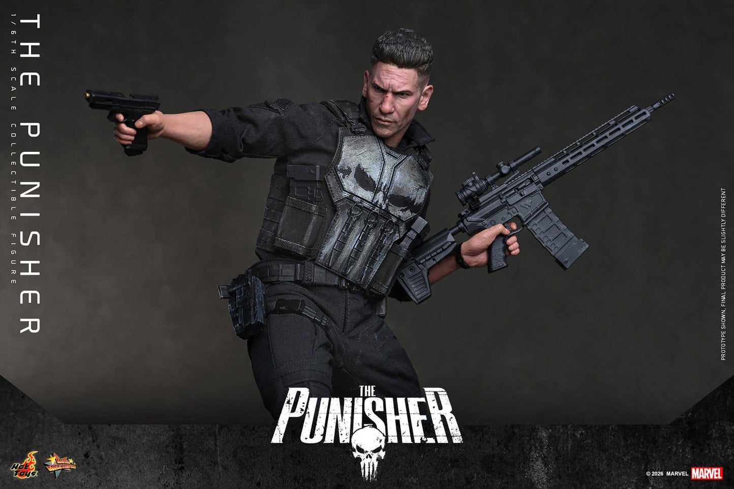 Marvel's Spider-Man: Brand New Day - The Punisher Hot Toys Action Figure 1/6 scale