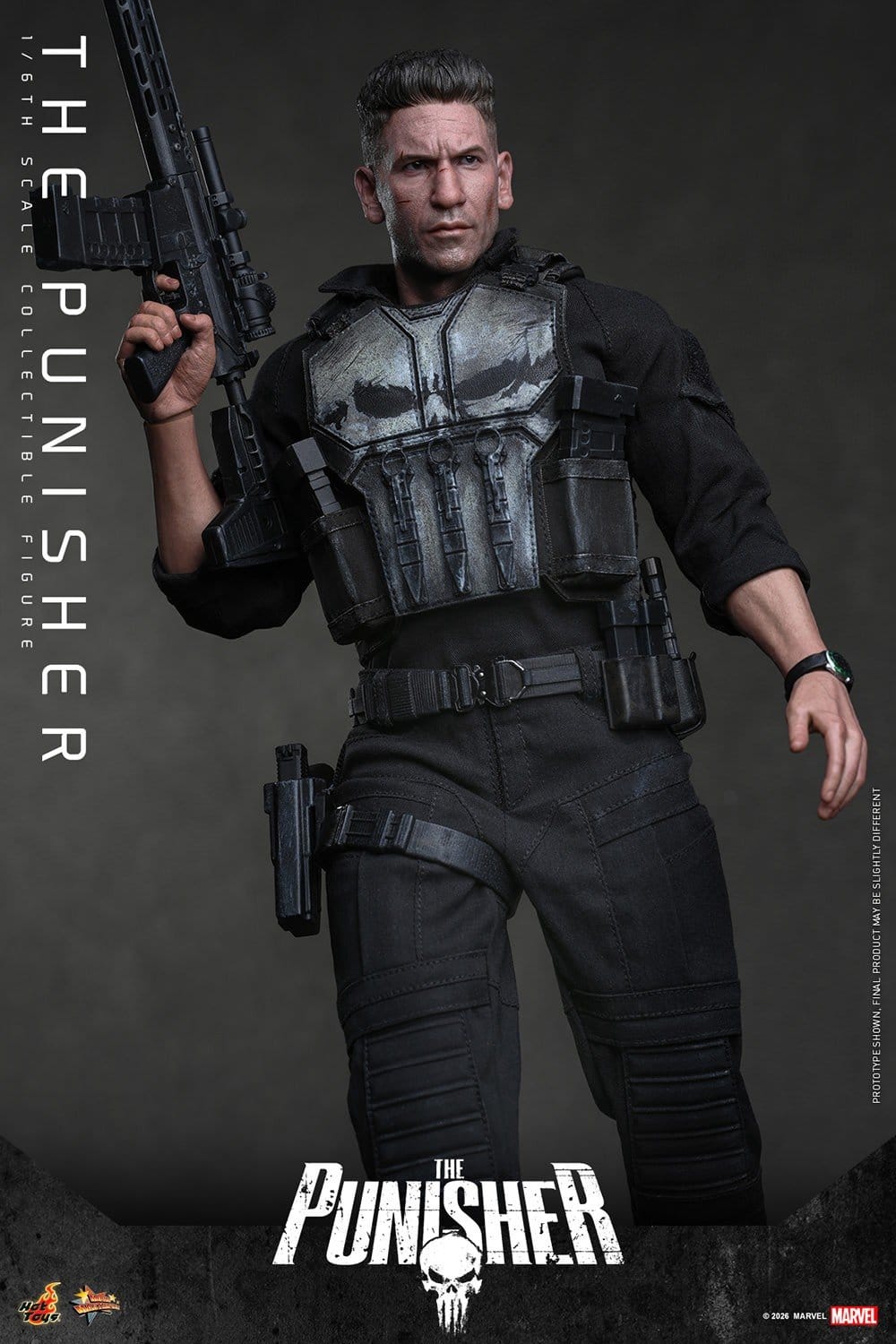 Marvel's Spider-Man: Brand New Day - The Punisher Hot Toys Action Figure 1/6 scale