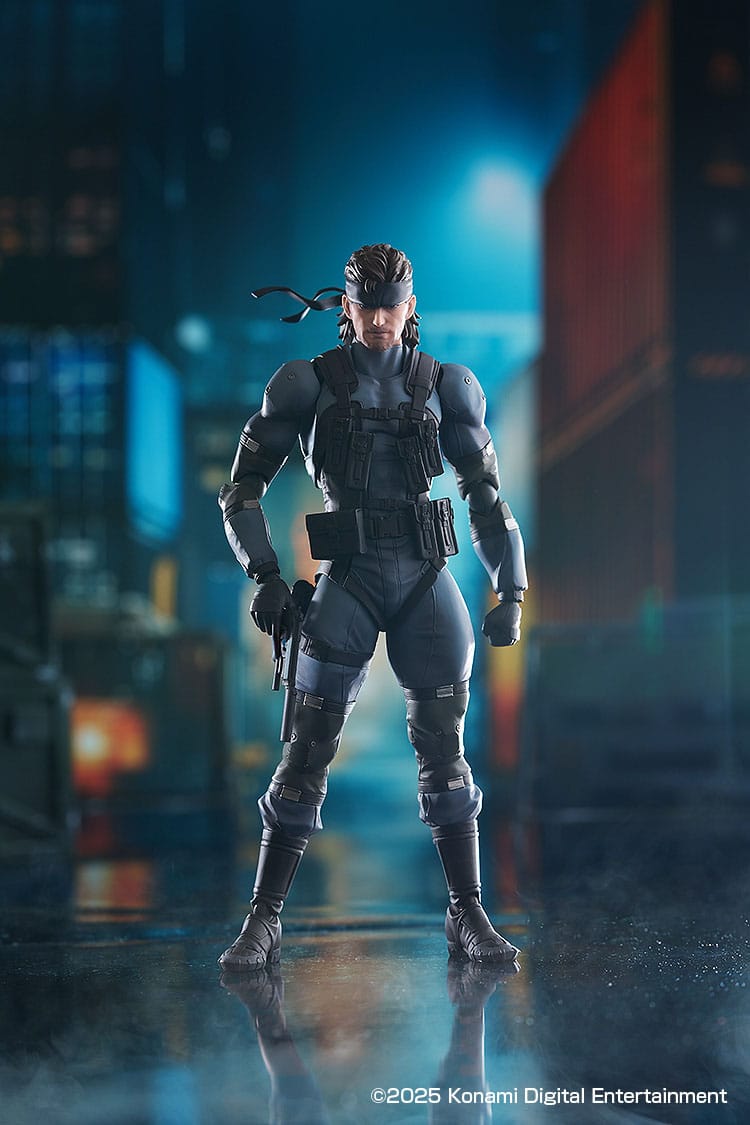 Metal Gear Solid 2: Sons of Liberty - Solid Snake Figma Updated Edition Action Figure 16cm