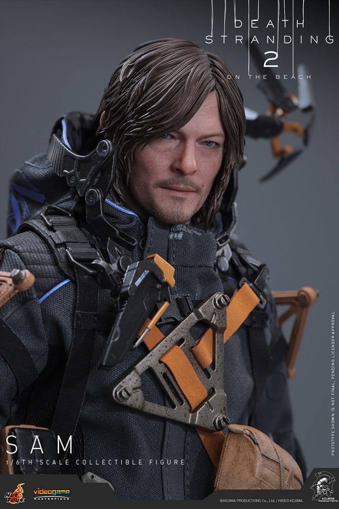 DEATH STRANDING 2: ON THE BEACH - Sam Hot Toys Action Figure 1/6 scale