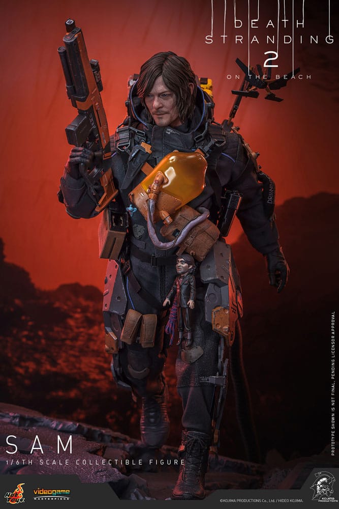 DEATH STRANDING 2: ON THE BEACH - Sam Hot Toys Action Figure 1/6 scale