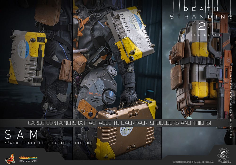 DEATH STRANDING 2: ON THE BEACH - Sam Hot Toys Action Figure 1/6 scale