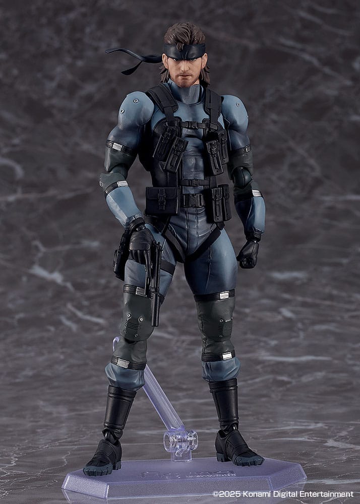 Metal Gear Solid 2: Sons of Liberty - Solid Snake Figma Updated Edition Action Figure 16cm