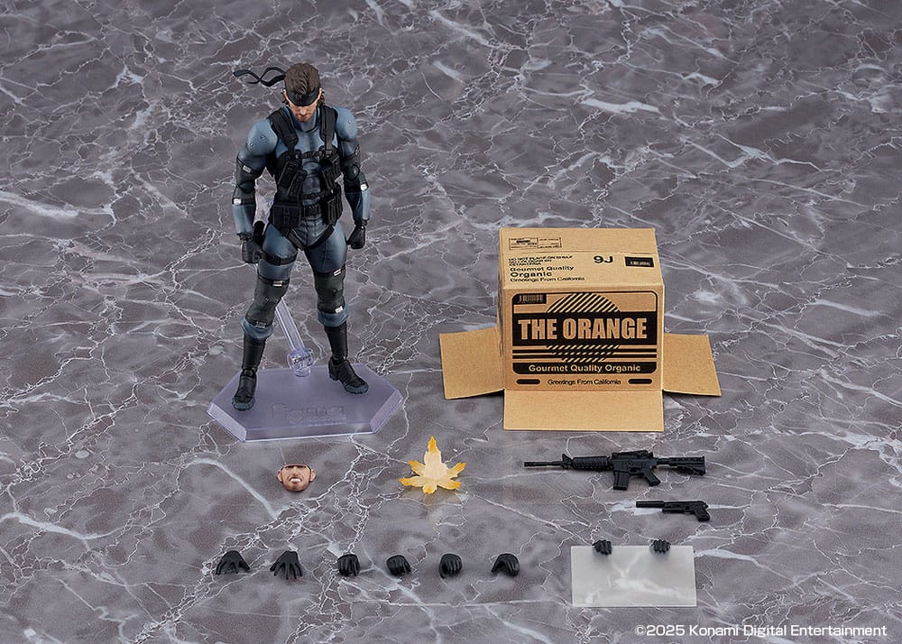 Metal Gear Solid 2: Sons of Liberty - Solid Snake Figma Updated Edition Action Figure 16cm